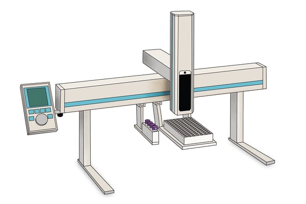 Syringe Hplc Ctc Pal Autosampler Drawing