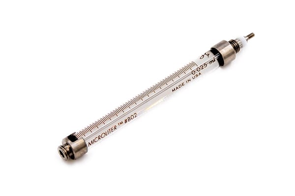 Barrel/Plunger Assembly 802 RN, Removable Needle, No Needle Included