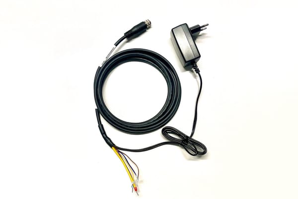 Cable M12 8 Open End Power Plug
