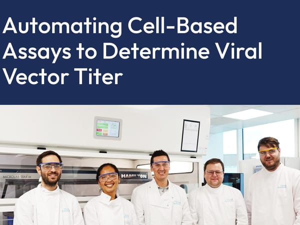 Thumbnail for Hamilton case study on Oxford Biomedica cell and gene therapy automation