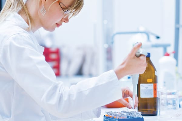 Hamilton Pipettes in use