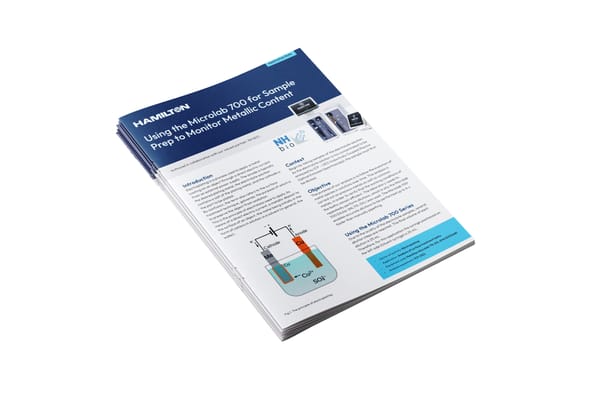 HAM App Note Metallic Content Monitoring