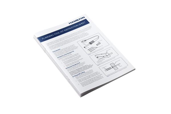 HAM Instructions Flanging tool kit