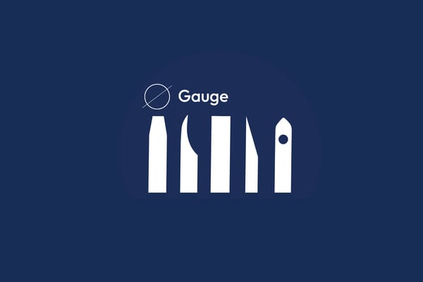 Consider 34 needle gauge