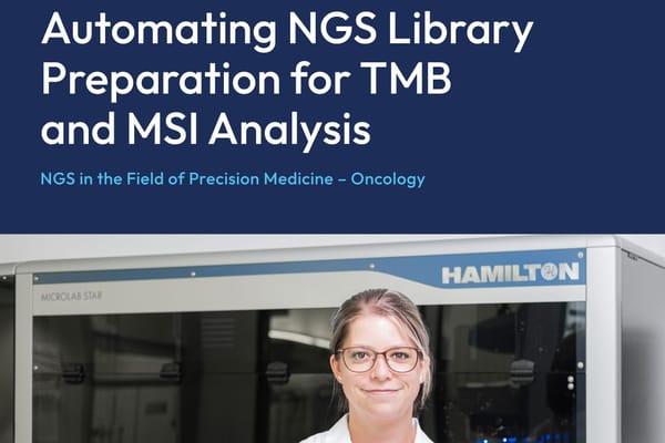Thumbnail for Hamilton case study on CeGaT genetic diagnostics automation