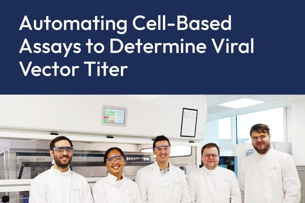 Thumbnail for Hamilton case study on Oxford Biomedica cell and gene therapy automation