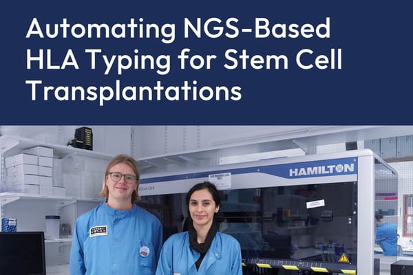 Thumbnail for Hamilton case study on Anthony Nolan stem cell donor registry automation