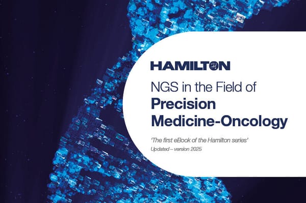 Cover image for Hamilton eBook on NGS precision medicine