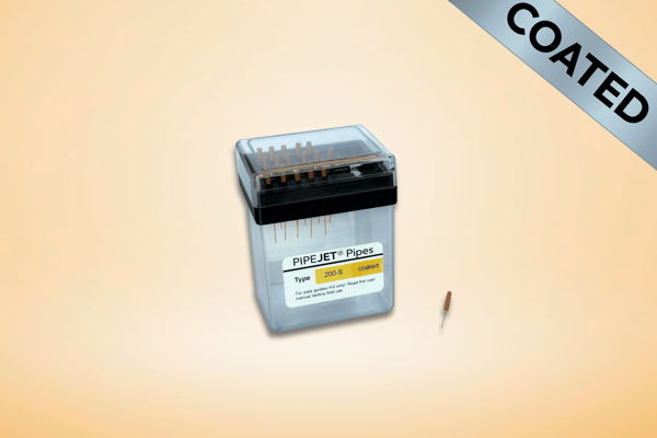 drop-on-demand nanoliter dispensing pipe 200µm coated