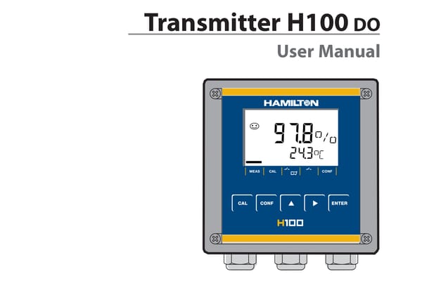 H100 DO transmitter manual
