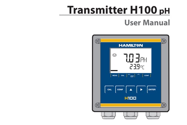 H100 pH sensor transmitter