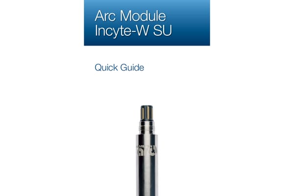 Arc module incyte w su guide