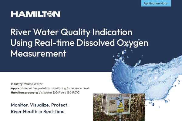 River water quality indication