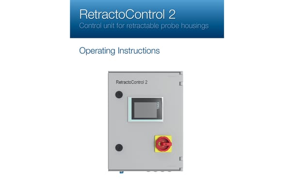 retractocontrol 2 operating instructions
