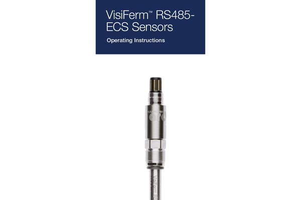 Visiferm rs485 ecs operating instructions
