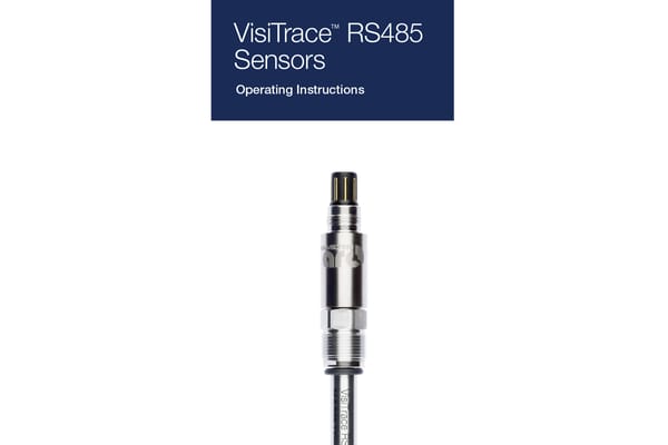 Visitrace rs485 operating instructions