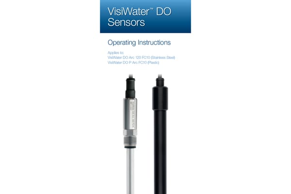 visiwater dissolved oxygen sensor manual