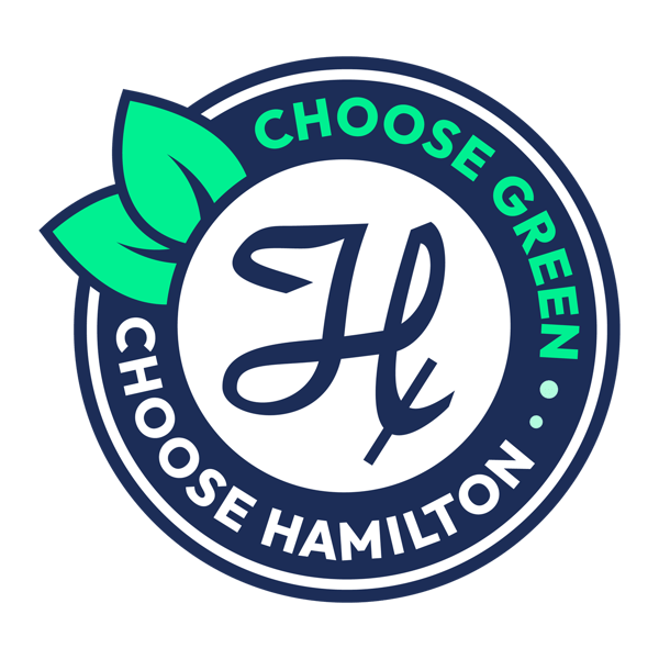 Hamilton "Choose Green. Choose Hamilton." Logo