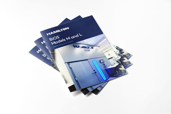 Hamilton BiOS Models M and L Modular Refrigeration Brochure Cover Page