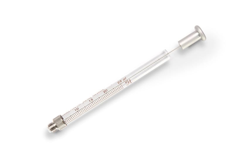 Hamilton 59000-10, 25 Microliter Gastight Model 1702 Bubble Free Prime Instrument Syringe
