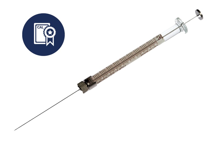 10 µL, Microliter Syringe, Removable Needle (RN), Calibrated Syringe, PN: CAL80330