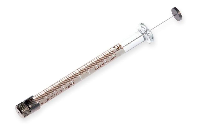 5 µL, Microliter Syringe, Removable Needle (RN), PN: 7634-01