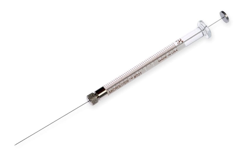 10 µL, Microliter Autosampler Syringe, Removable Needle (RN), PN: 80338