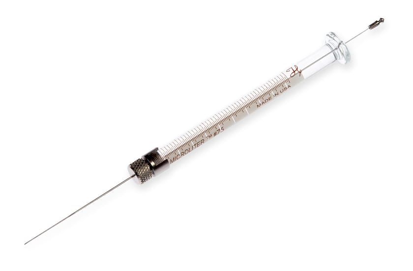 5 µL Microliter Autosampler Agilent Syringe Removable Needle (RN), PN: 87959