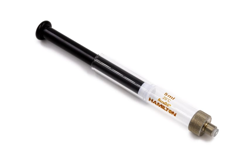 5 mL, Model 1005 AD Syringe, M8 Threads