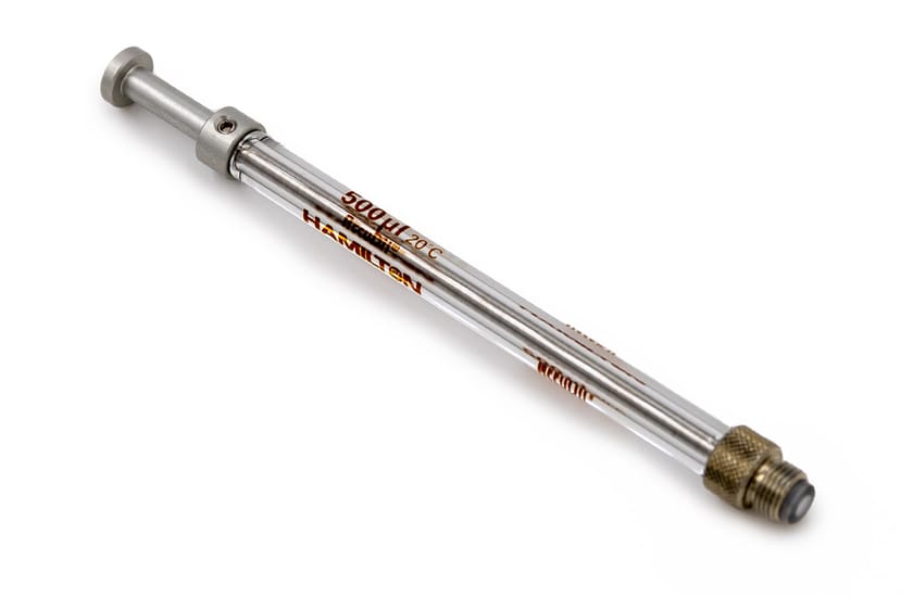 Hamilton 500 µL Model 1750 Removable Needle Syringe