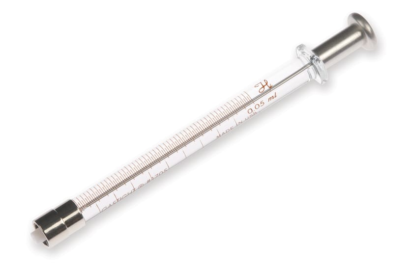 Hamilton 80922, 50 Microliter Gastight Model 1705 Luer Lock Instrument Syringe