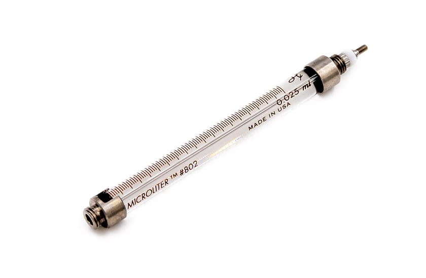 Barrel/Plunger Assembly 802 RN, Removable Needle, No Needle Included