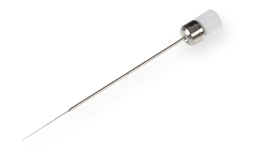 Hamilton 0.2 mm Gel Loading, Small Hub RN Needle, 1 in, point style 3, 6/PK