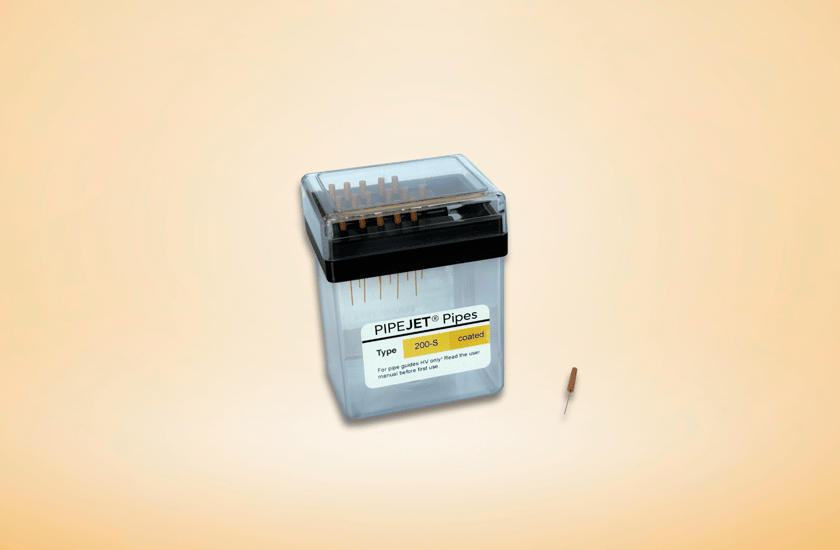 drop-on-demand nanoliter dispensing pipe 200µm