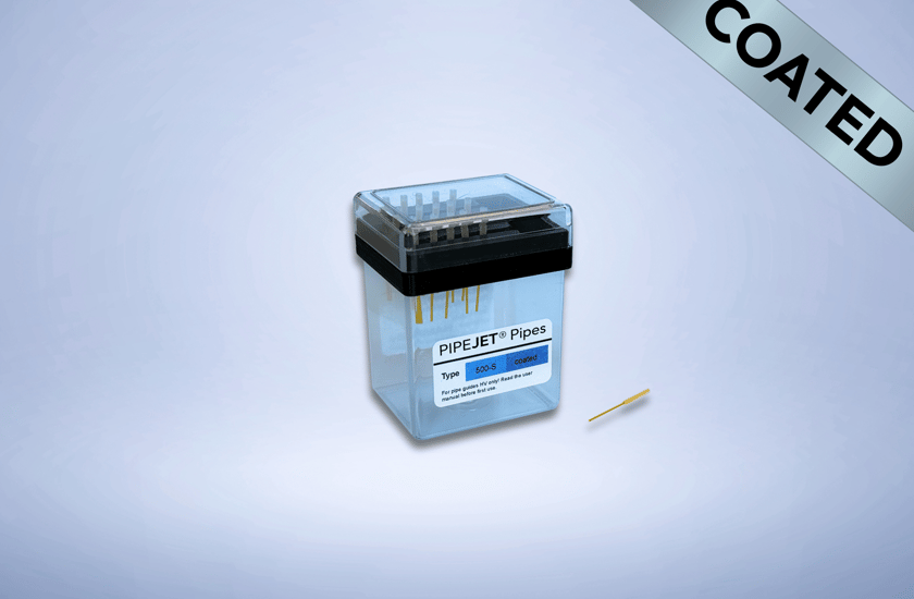 drop-on-demand nanoliter dispensing pipe 500µm coated