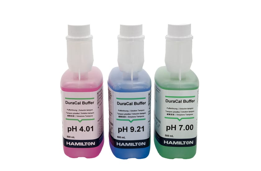 Duracal pH buffers 4.01, 7, 9.21