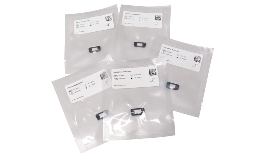 Glucosense membrane
