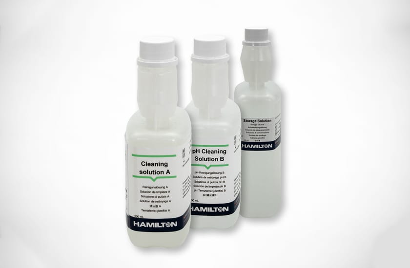 P H Glass Cleaning Solution A and B