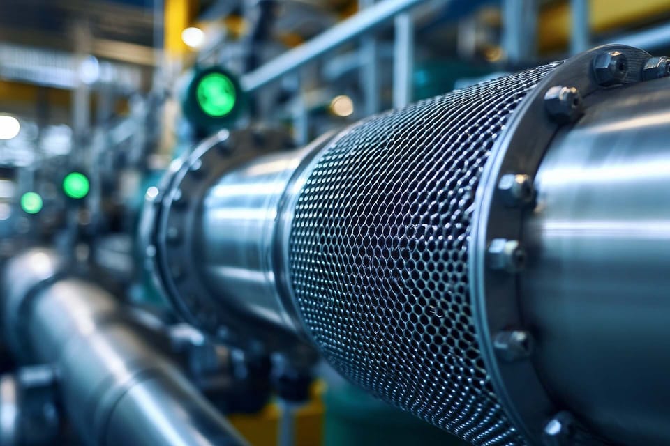 Industrial water pipe