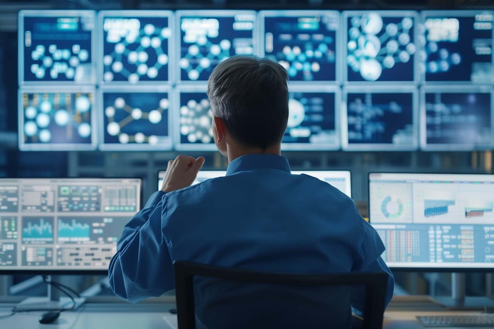 Operator in control room